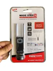 Magic Stick TV Amplified HDTV Antenna Fire stick TV UHF/VHF 8K 4K Clear HDTV