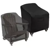 WOMACO Patio Adirondack Chair Cover Waterproof Large/Tall Outdoor Chair Cover...