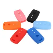 Car Key Case Cover Silicone Key Cover Fob Remote Case For Suzuki Grand Vitara SX4 Swift XL-7 25 PINK