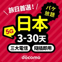 在飛比找蝦皮購物優惠-【日本原生高速卡】日本網卡 4G 5G 上網吃到飽 doco