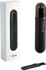 Lyvixora Nose Trimmer, Painless Nose and Ear Hair Remover with Dual Edge Blades, Cordless Waterproof Ear and Nose Trimmer for Personal Cleaning and Eyebrow Trimming