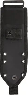 ESEE Models 3 & 4 Fixed Blade Knife MOLLE Back Black Nylon Belt Sheath 42MB