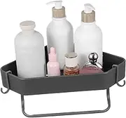 MINAOLULUS 1set Corner Shelf Bathroom Organizer Shower Storage Rack No Drilling Versatile for Bathroom Kitchen Balcony Strong and