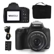 Vivitar 4K UHD 10X Optical Zoom Digital Camera / 64MP / 32 GB SD / Case