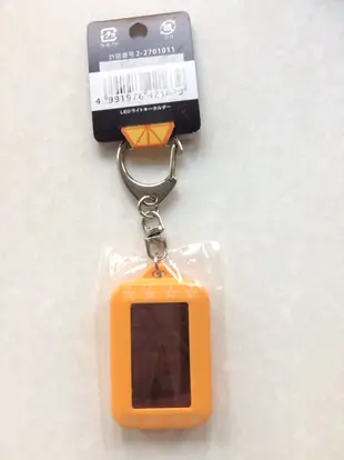 日本愛媛縣蜜柑犬 太陽能LED手電筒鑰匙圈掛飾