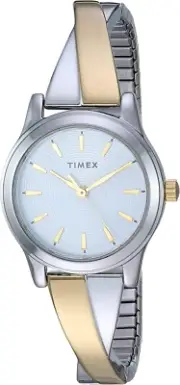 Timex Women'S Stretch Bangle Crisscross 25Mm Watch