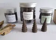 Oriental Agarwood Incense Cone Backflow Oud Aloeswood Incense Vietnam Agarwood