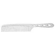 1Pcs Hair Comb All Purpose Detangling Dressing Comb Stainless Steel Silver Tone
