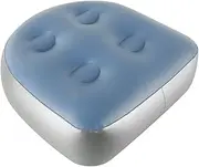 Booster Seat Bath Spa Pad Inflatable and Water-Filled Spa and Hot Tub Booster Seat Pad Hot Tub Pillow Hot Tub Spa Cushion Purpose Massage Cushion Replacement for Hot Springs and Hot Tubs (1, Blue)
