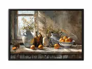 Kitchen Art Framed Print Fine Art Poster Print