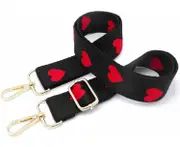 Shoulder Strap for Handbag(Black and Red), Shoulder Bag