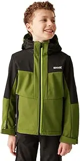 [REGATTA] Childrens/Kids Haydenbury II Soft Shell Jacket (UK Size: 13 Years) (Nephrite Green/Black)