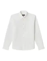 [Van Heusen Youth] Junior Fit Linen Shirt in White