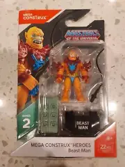 Mega Construx Heroes MOTU Beast Man 22 PCS