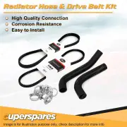 Radiator Hose + Gates Belt Kit for Nissan Vanette C20 C22 C120 1.2L 1982-1984