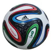 ADIDAS BRAZUCA FOOTBALL MATCH BALL FIFA WORLD CUP 2014 SOCCER BALL SIZE 5