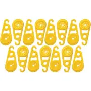 AccuSharp Super Snaps 15 Pack to Replace/Add Grommets Easy Strong Make a Shelter