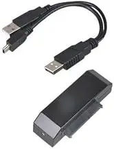 OSTENT Hard Disk Drive USB Data Migration Transfer Backup Cable Cord Compatible for Xbox 360 Slim Console