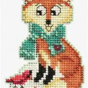 FoxyStitch Multi: Whimsical Cross Stitch Kit for Crafty Creatives!