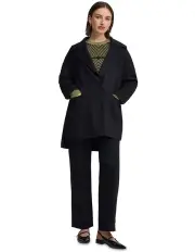 [Oxford] Ambrose Double Face Wool Jacket in Black