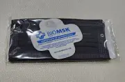 NEW 25 Pieces BioMask Reusable Washable Face Mask, Adult Size, Black