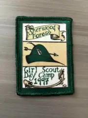 Girl Scout Sherwood Fortress Girl Scout Day Camp 1997 Embroidered Patch