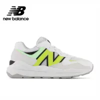 在飛比找momo購物網優惠-【NEW BALANCE】NB 童鞋_男童/女童_白綠色_P