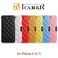 在飛比找蝦皮購物優惠-【出清】ICARER 超纖格紋 iPhone 6 / 6S 