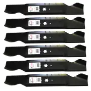 6Pk 1024 (6 Point Star) Blades Compatible With MTD 942-0610, 942-0654