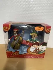 Rudolph FOREVER FUN Poseable Figures Playpack Tall Elf And Hermey