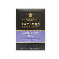在飛比找PChome24h購物優惠-【英國泰勒茶Taylors】皇家伯爵茶紅茶葉包20包x1盒