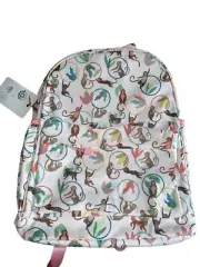 Crate & Kids Cheeky Monkeys Backpack Large (Crate&Barrel)