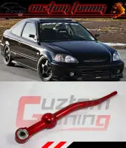 FOR 1988-2000 HONDA CIVIC EG EK EM EH RED MANUAL DUAL SHORT THROW QUICK SHIFTER (for: Honda)
