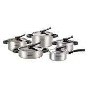 Happycall Full Body 3 Ply IH Stainless Steel Pot Set of 5