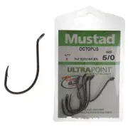 Mustad Ultrapoint Octopus Hooks 5/0 Qty 5
