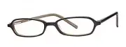 Calabria Vivid 721 Designer Reading Glasses in Black-Brown ; +0.75