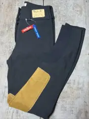 The Tailored Sportsman Riding Breeches Black Tan Style 1923 Size 22R