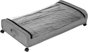 Vaguelly Under Bed Storage Rack Utility Clothes Organizer Storage with Wheels Storage Containers with Wheels Storage for Clothes Laundry Rack Organizers and Storage Drawers for Iron