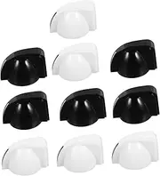 BESPORTBLE 10pcs Guitar Volume Knob Set Chicken Head Potentiometer Knobs for Guitar Parts Accessories Volume Control Switch White Black
