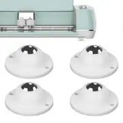 Xqday 4pcs Mini Caster Wheels for Cricut Maker/Explore Air, Self Adhesive Roller Ball