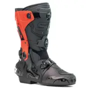 Sidi Rex Boot Tecno-3 Push Closure System Motorcycle Road Boot Black/Red