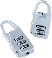 2PCS 3 Digit Combination Password Lock Security Lock Travel Lock for Backpack