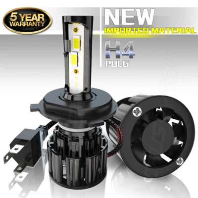 2x H4 LED Headlight Kit High Low Beam Light Bulb For MITSUBISHI TRITON 1991-2006 (for: Mitsubishi)