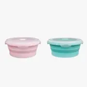 Dog Outdoor Bowl for Pet Hiking/Traveling with Lock Button Water Container