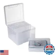 Joelver Maker 5" x 7" Photo Storage Box - 6 Inner Acid-Free Photo Cases, Seed