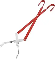 1pc BBQ Carbon Clip Food Household Charcoal Clip Barbecue Tongs Stainless Steel Charcoal Clamp Food Clamp Practical BBQ Tong Stainless Steel