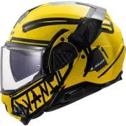 FF910 Advant II Tape Yellow Modular Helmet