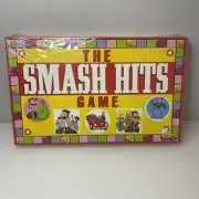 Smash Hits Board Game Vintage 1990 Complete NEW & SEALED 2-4 Players Collectable