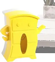 Walopola Tissue Holders Decorative, Decorative Tissue Box Cover Holder, Napkin Dispenser with Spring, Cabinet Storage Box Desk Accessories, Cute Decor for Bathroom Bedroom