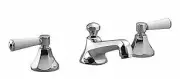 Dornbracht Three Hole Mixer Madison Flair 20700370-06 Platinum Matt